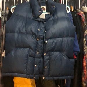 made in USA The North Face brown label puffer vest
